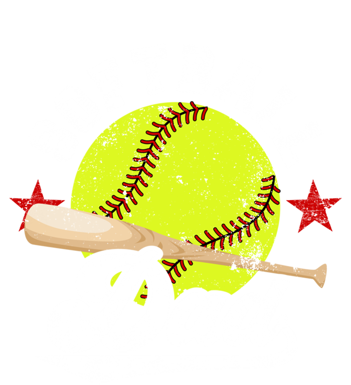 Softball Dad Proud Dad Of A Softball Player Father Gift T-Shirt