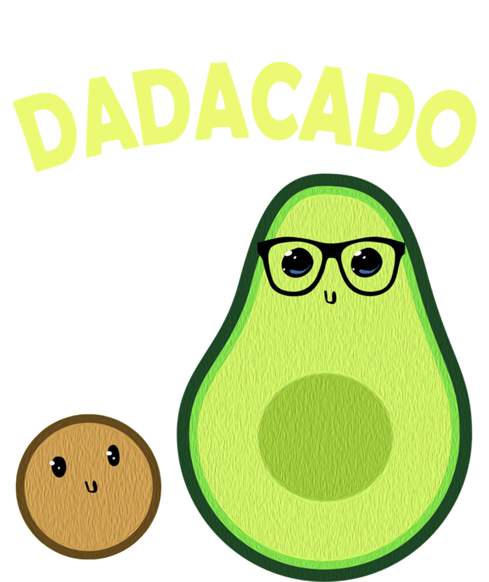 Dadacado Funny Avocado Dad And FatherS Day Daddy Great Gift V-Neck T-Shirt