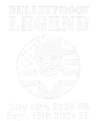 Trump Bulletproof Legend You Missed Again Twice Pa Fl Golf Women's T-Shirt