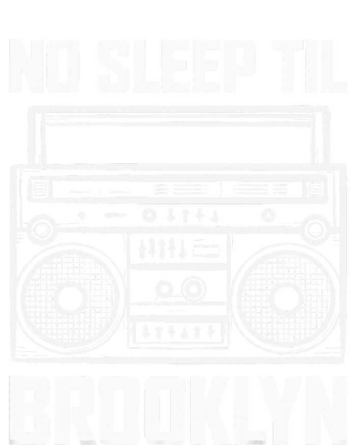 Cool Retro No Sleep Til Brooklyn Old School Portable Stereo Dry Zone Grid Polo