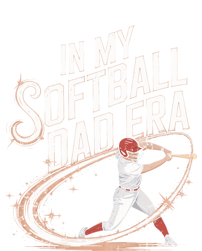 FatherS Day Softball In My Softball Dad Era Softball Parent Gift Tall Long Sleeve T-Shirt