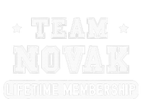 Team Novak Lifetime Membership Funny Family Last Name Kids Long Sleeve Shirt