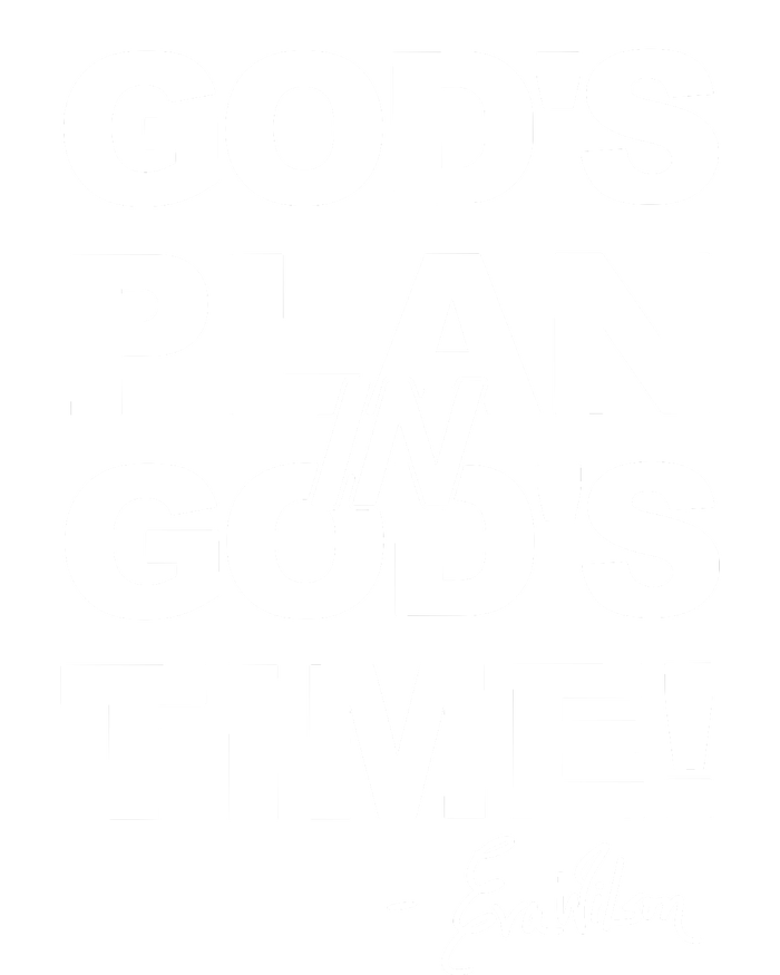 Klever Shirtz GodS Plan In GodS Time Baby Long Sleeve Bodysuit