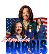 Kamala Harris American Flag Bootleg Reboot T-Shirt