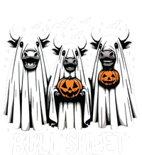 Bull Sheet Funny Ghost Cow Halloween Yupoong Adult 5-Panel Trucker Hat