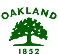 Oakland City Flag State Of California The Bay Area Town Poster