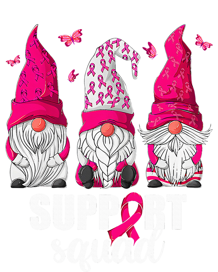 Breast Cancer Awareness For Gnomes Support Squad Drawstring Bag