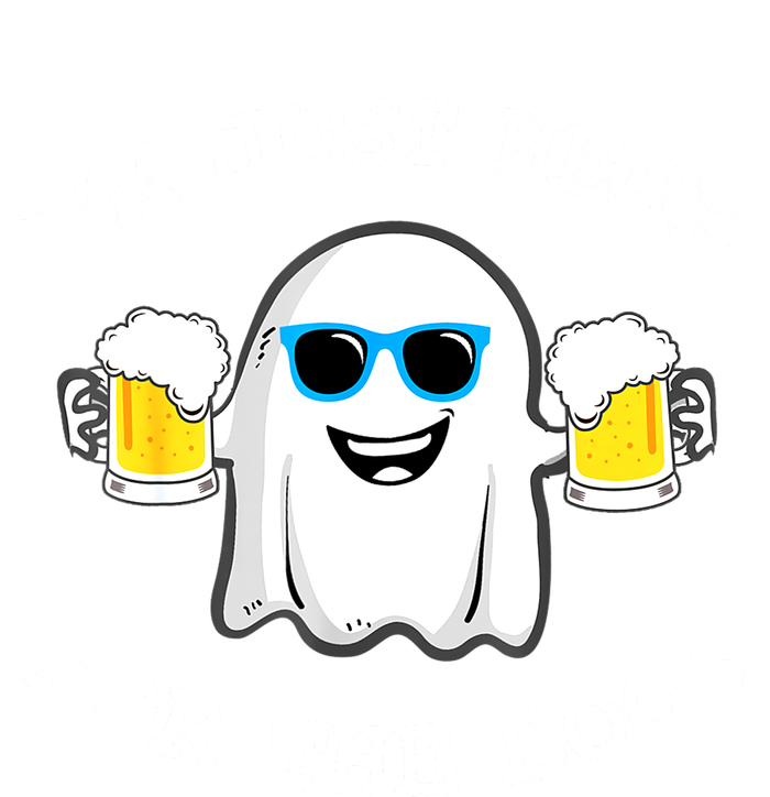 Funny Halloween Im Just Here For The Boos Beer Gift Poster