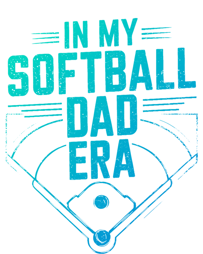 In My Softball Dad Era Softball Team Dad Softball Dads Gift Tall Long Sleeve T-Shirt