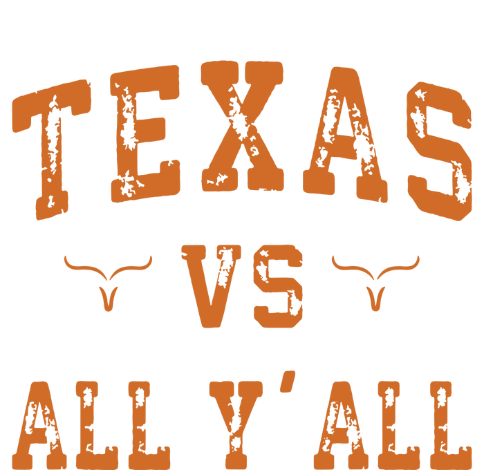 Texas Vs All Yall Kids Tie-Dye T-Shirt