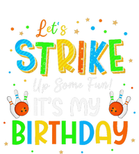 Let’S Strike Up Some Fun! Its My Birthday Crew Bowling Party Women's Flannel Pajama Set