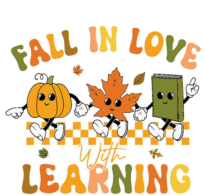 Fall In Love With Learning Retro Pumpkin Thanksgiving T-Shirt