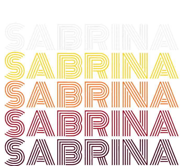 Personalized Name Sabrina Vintage Sabrina Retro T-Shirt