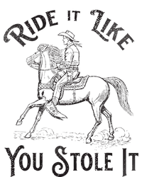 Ride Like You Stole It Vintage Horse Rodeo Cowboy Cowgirl Toddler Fine Jersey T-Shirt