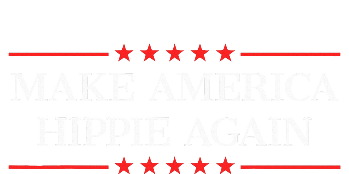 Make America Hippie Again Short Acrylic Beanie