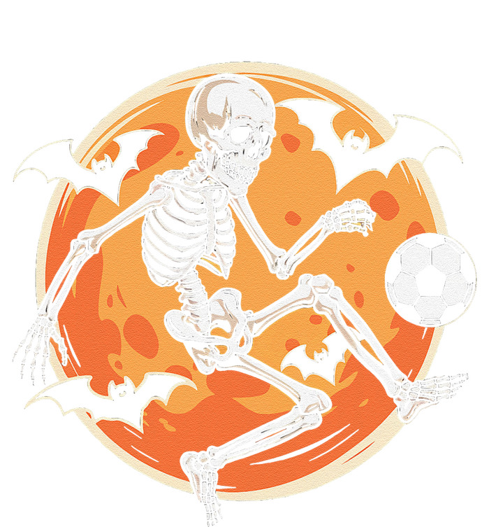 Soccer Skeleton Halloween Soccer Player Funny Gift Tie-Dye T-Shirt