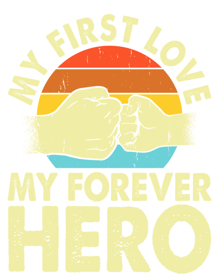 Vintage My First Love My Forever Hero Gift Premium T-Shirt