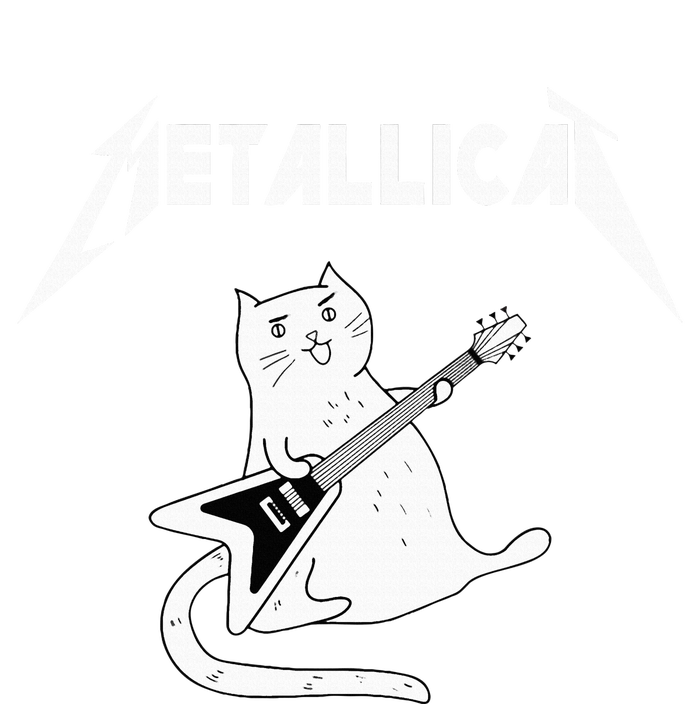 Funny Metallicat Sweatshirt Cinch Pack Bag