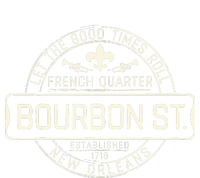 French Quarter Bourbon St New Orleans Fleur De Lis Souvenir T-Shirt