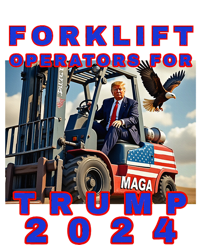 Forklift Operators For Trump Women’s Perfect Tri Rocker Tank