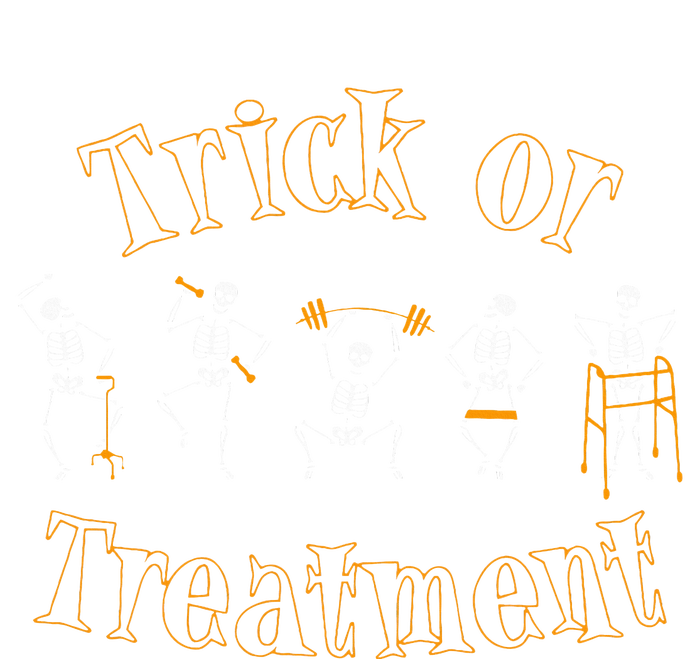 Trick Or Treatt Pt Physical Therapy Therapist Halloween T-Shirt