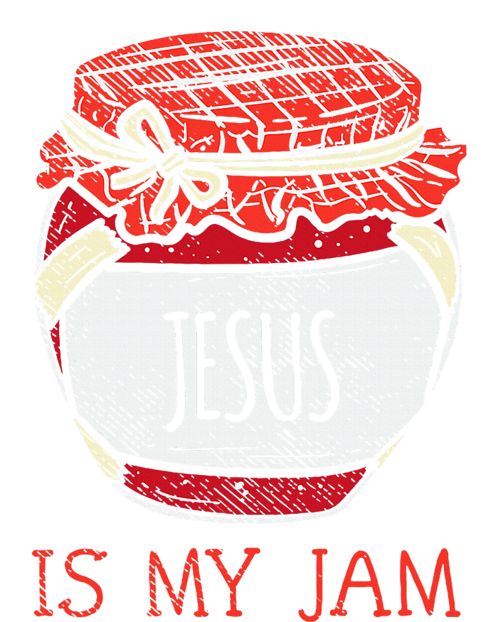 Fun Inspirational Religious Saying Cute Jesus Is My Jam Tall Hoodie