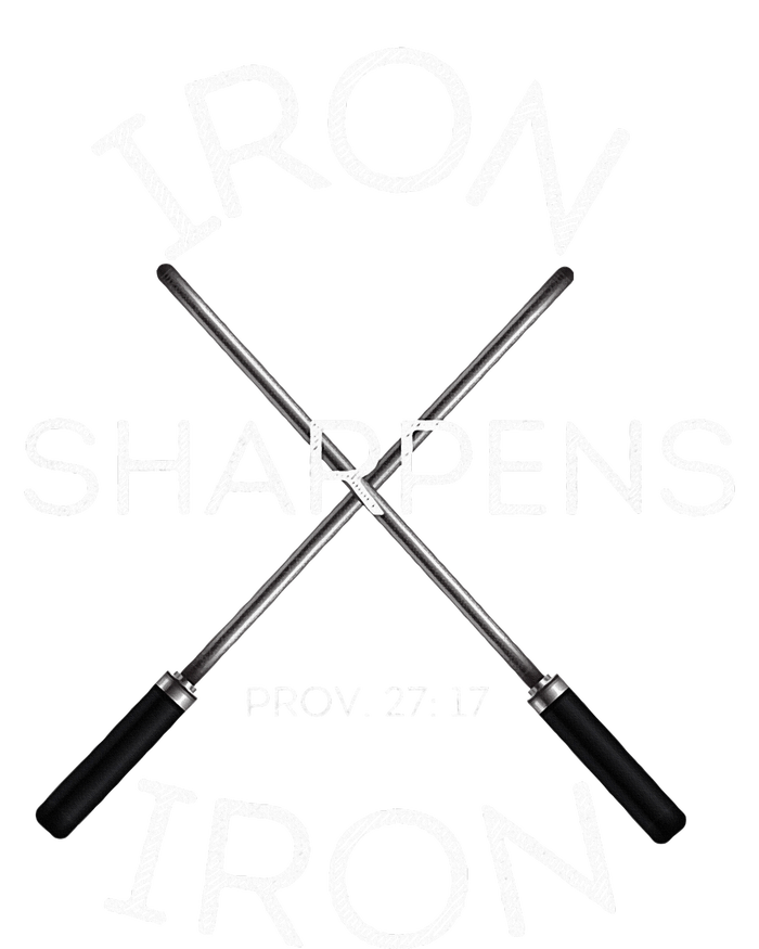 Christian Bible Verse Iron Sharpens Iron Prov 2717 T-Shirt