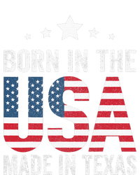 Born In The Usa Made And Raised In Texas Tx Grommeted Golf Towel