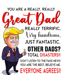 Funny Donald Trump YouRe A Great Dad Dad Life PosiCharge RacerMesh Polo