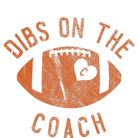 Dibs On The Coach Funny Football Wife Girlfriend Love Long Sleeve Pajama Set