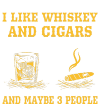 I Like Whiskey And Cigars And Maybe 3 People Vintage Cigars T-Shirt