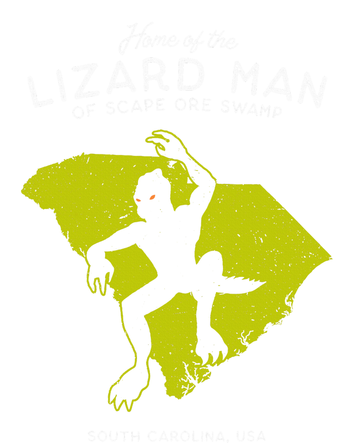 Home Of The Scape Ore Swamp Lizard Man South Carolina Usa Coaster