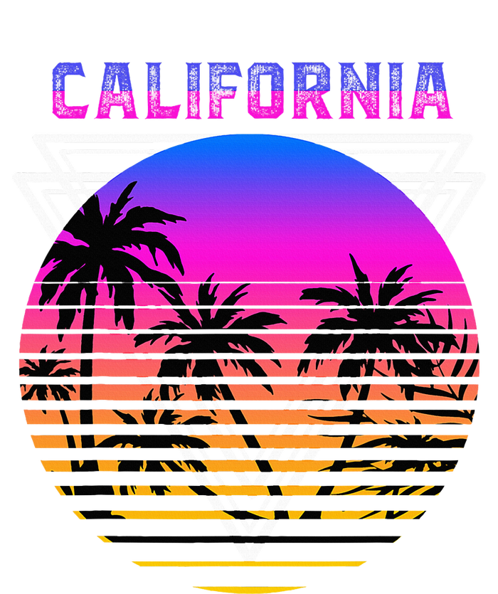 Palm Trees Retro Cali Long Beach Vintage Tropical California T-Shirt