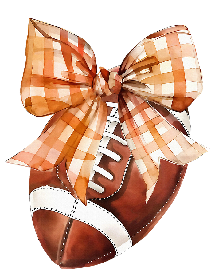 Coquette Bow American Football Autumn Thanksgiving Game Day PosiCharge Competitor Tank