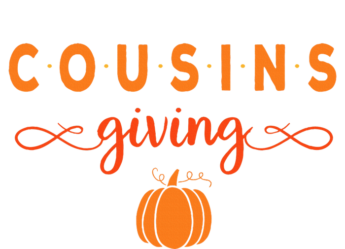 Cousins Giving Thanksgiving Ladies Long Sleeve Shirt