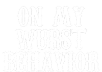 On My Wurst Behavior Oktoberfest Festive Ladies Long Sleeve Shirt