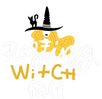 Resting Witch Face Funny Halloween Insulated Varsity Jacket