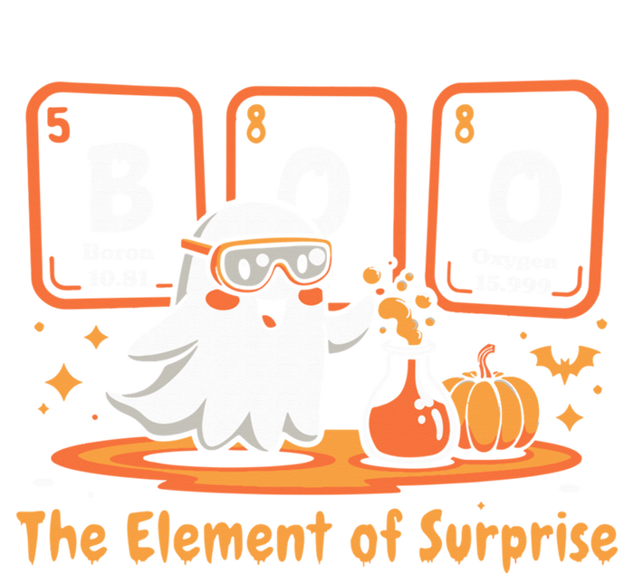 Chemistry Boo The Element Of Surprise Cute Chemist Halloween T-Shirt