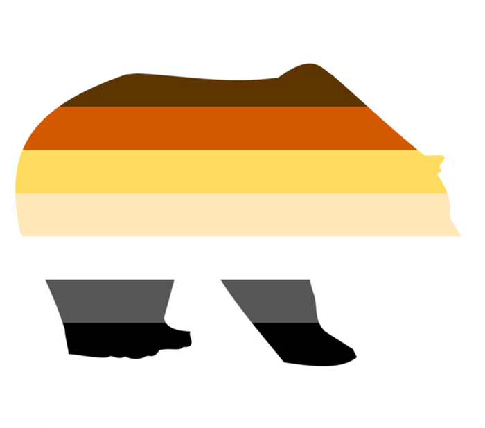 Come To Papa Bear Pride Flag Gift T-Shirt