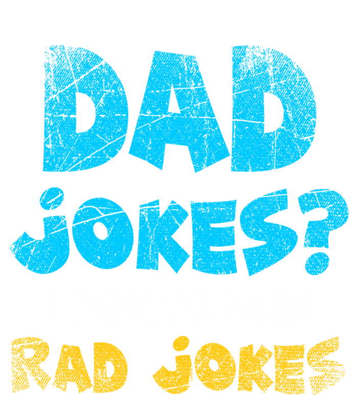 Dad Jokes I Think You Mean Rad Jokes Funny Cringe Dad Joke Meaningful Gift Pom Pom 12in Knit Beanie