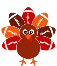 Football Turkey Balls Thanksgiving Women Bumper Sticker