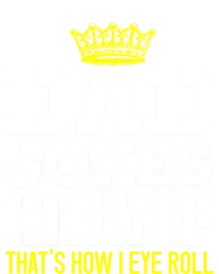 Dad Joke Champ Bad Puns How Eye Roll Funny Dad Joke Fathers Gift T-Shirt