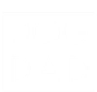 Dad Joke Design Funny Dog Dad Modern Father Meaningful Gift Women's V-Neck T-Shirt