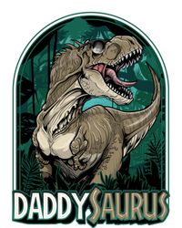 Daddysaurus T Rex Funny Dad Matching Dinosaur Birthday Party Gift Coaster