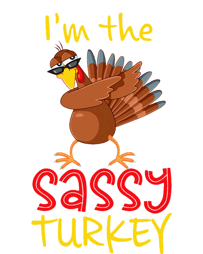 Sassy Turkey Matching Family Group Thanksgiving Party Women’s Perfect Tri Rocker Tank