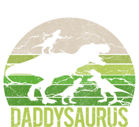 Daddy Dinosaur Daddysaurus 3 Three Gift Dad Christmas Gift Ladies Essential Tank