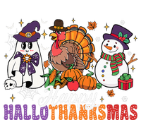 Halloween Thanksgiving Christmas Happy Hallothanksmas T-Shirt