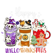 Happy Hallo Thanks Mas Coffee Drinks & Festive Icons T-Shirt