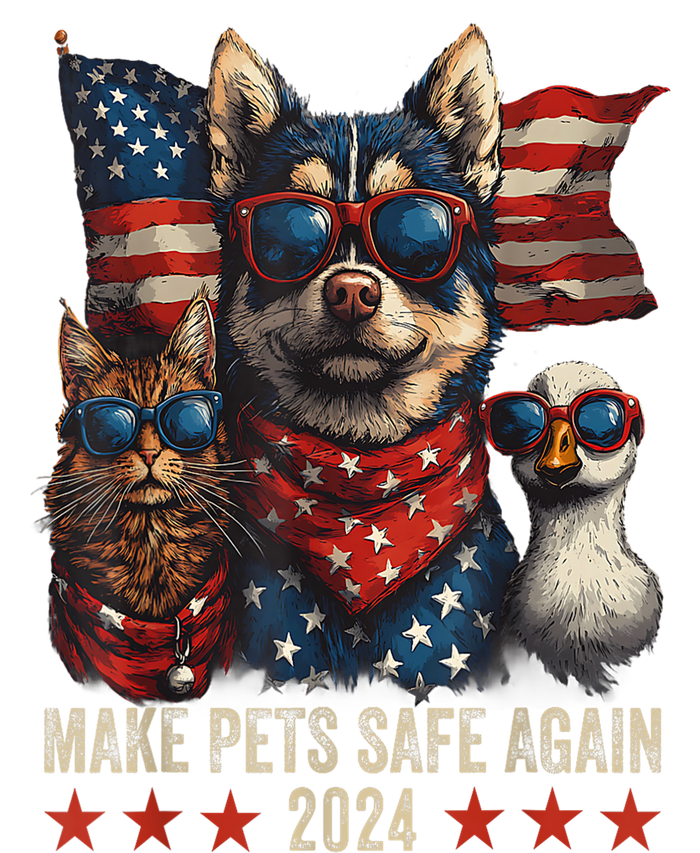 Save Our Pets Funny Make Pets Safe Again Trump 2024 Gift T-Shirt