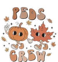 Peds Crew Nurse Etro Groovy Pumpkin Thanksgiving Pediatrics Poster